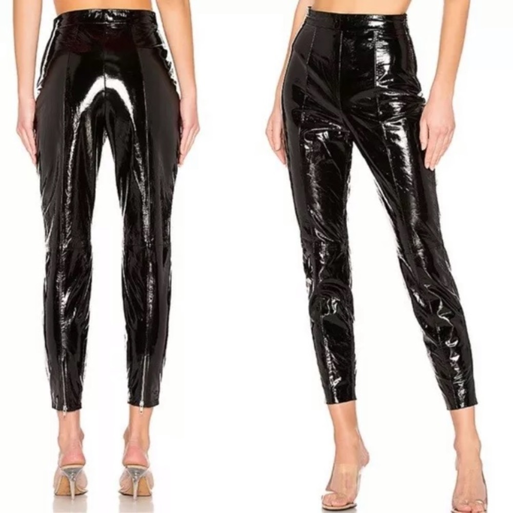 Revolve LPA Agatha genuine leather pants